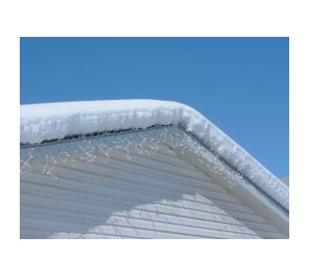 snowy roof